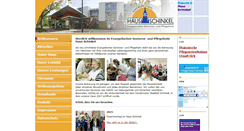 Desktop Screenshot of haus-schinkel-os.de