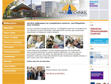 Tablet Screenshot of haus-schinkel-os.de